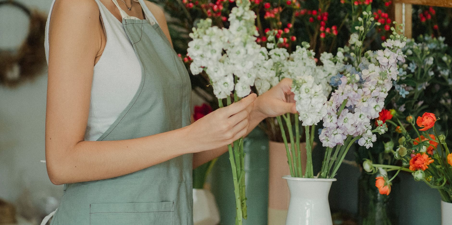 Fleuriste équipe à Perpignan